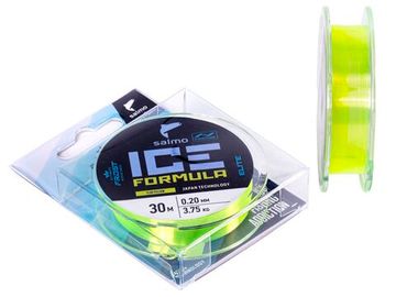 Леска монофильная зимняя Salmo Elite ICE FORMULA Fluo Yellow 030/020