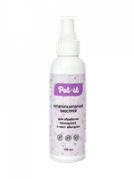 Pet-it антипаразитарный биоспрей для обработки помещений и мест обитания, 150 мл.