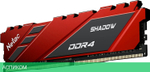 Оперативная память Netac Shadow 16Gb DDR4 Red (NTSDD4P26SP-16R)