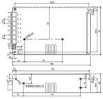 Преобразователь AC-DC сетевой Mean Well HRP-150-36
