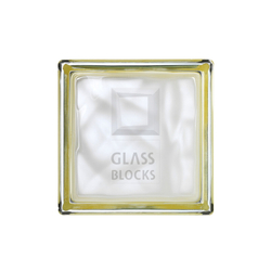 Стеклоблок белый естественный 30% Mini 14.6x14.6x8 см.