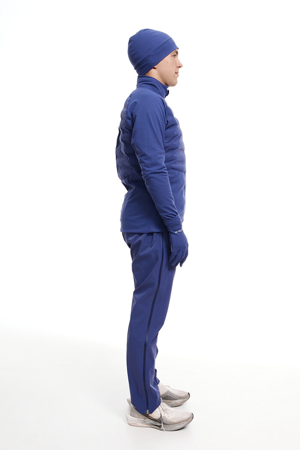 ЛОНГСЛИВ С ПУХОВОЙ ВСТАВКОЙ МУЖСКОЙ | DEEP COBALT