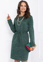 ПЛАТЬЕ АЛЬМОНТЕ (ГРИН) Bellovera (Акция)