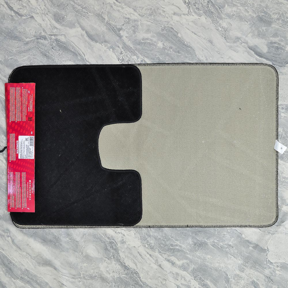 Коврик MAXIMUS 2шт 60*100/50*60см, 2513 BLACK