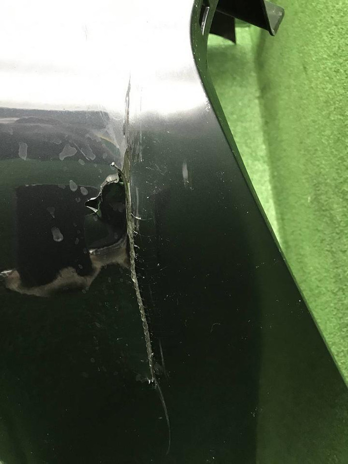 Бампер задний Mercedes S W223 (2020-н.в.) AMG