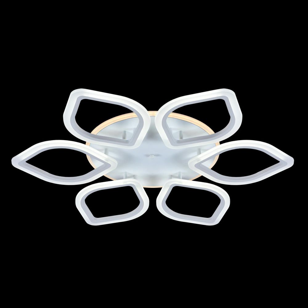 Citilux Ромби Смарт CL236A160E RGB Умная люстра Белая