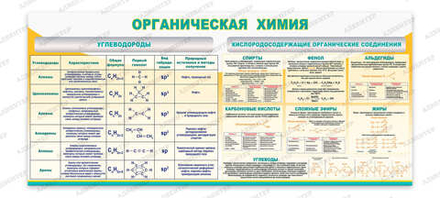 Стенд ОРГАНИЧЕСКАЯ ХИМИЯ 769