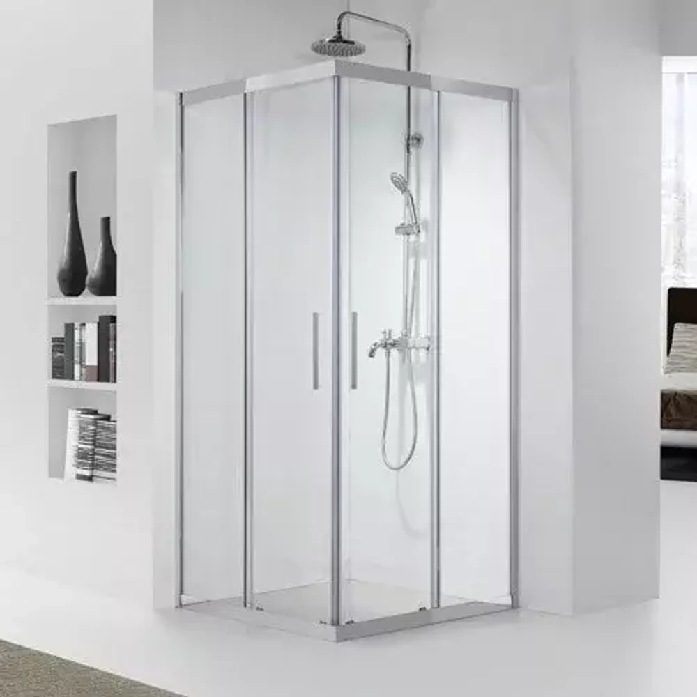 Душевой уголок Aquanet Delta Cube NPE1142 90x90, прозрачное стекло