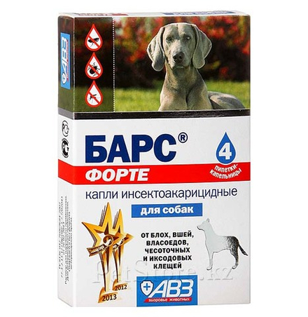 Барс Форте капли инсект.для собак