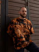 Футболка Варгградъ мужская тай-дай песочная «Всадник»