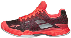 Женские Кроссовки теннисные Babolat Jet Mach II Clay Women - fluo pink/silver/fandango