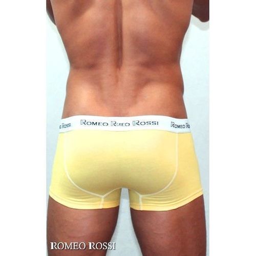 Мужские трусы хипсы желтые Romeo Rossi RR365-13 Boxer Brief
