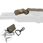 Оружейный ремень ДОЛГ м2 (универсальная комплектация) зеленый