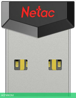 USB Flash-накопитель Netac NT03UM81N-004G-20BK Black