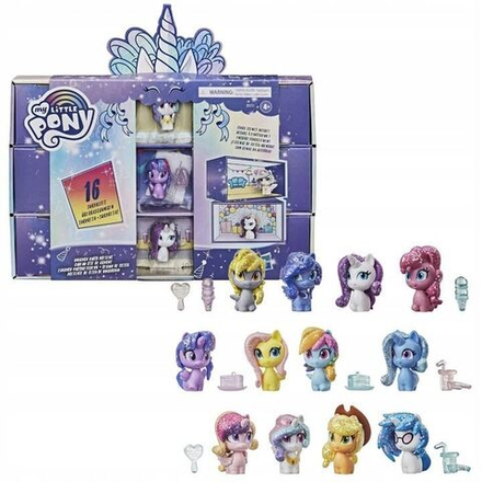 Фигурки Hasbro My Little Pony - Мой маленький пони - Подарочный набор Пони Единорог из 12 фигурок Е9711