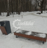 Скамейка «Линия» без спинки