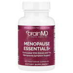 BrainMD, Menopause Essentials +, 60 вегетарианских капсул