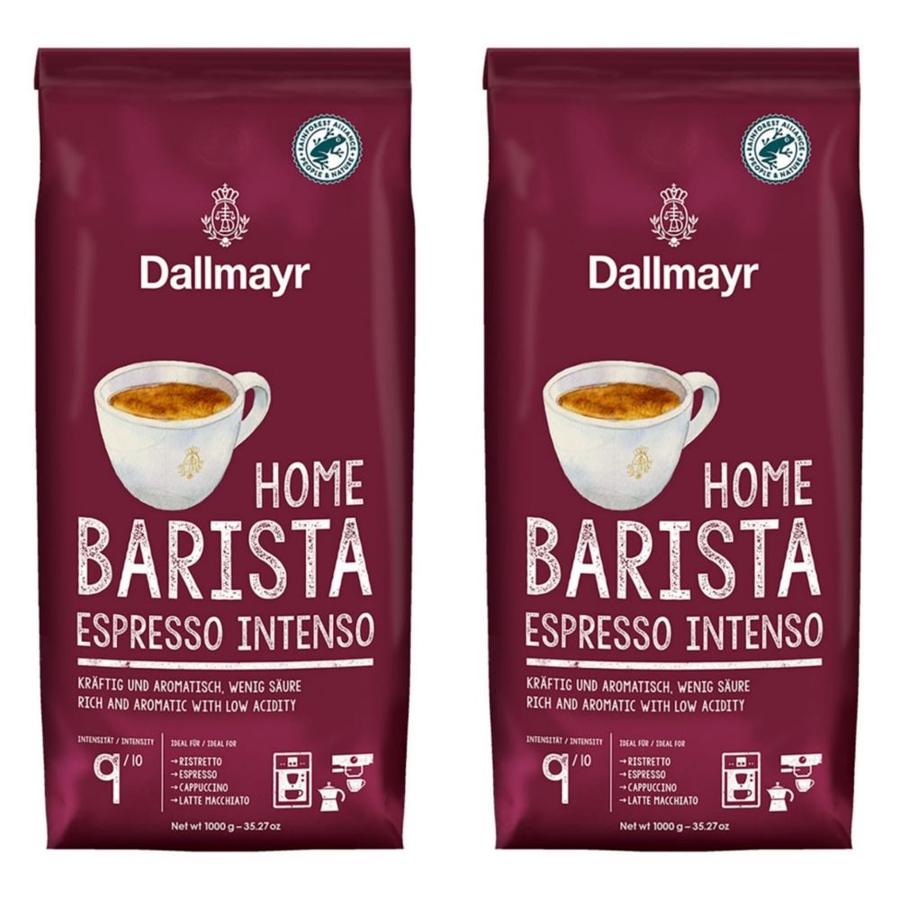 Кофе в зернах Dallmayr Home Barista Espresso Intenso 1 кг