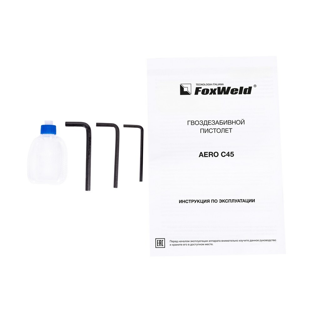 Пневматический гвоздезабивной пистолет – барабанный нейлер AERO C45