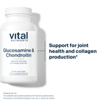 Vital Nutrients, глюкозамин и хондроитин, 120 капсул