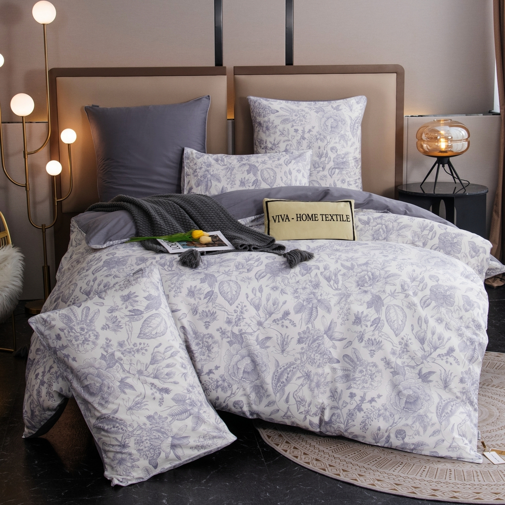 Комплект постельного белья Сатин Элитный на резинке CPLR042