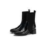 SATURDAY MODE Stretch & Sock Boots Women"s Black