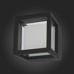 SL9504.401.01 Светильник уличный настенный ST-Luce Черный/Белый LED 1*5W 4000K