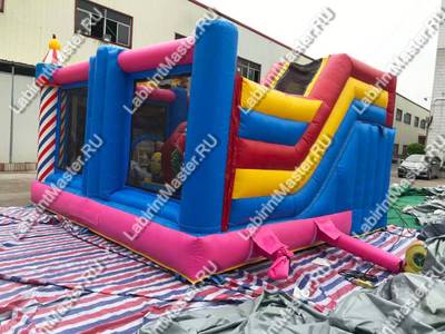 Надувной батут "Яркий цирк" 5*5*3м