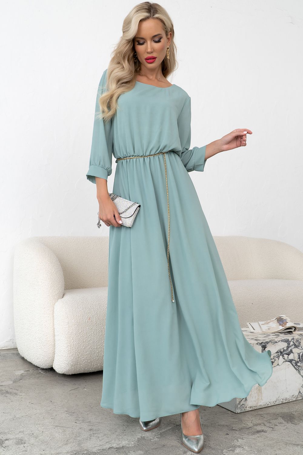 Платье Мая (фисташка) Р11-1250/2 Nikol