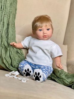 Кукла Marina and Pau 45 cм TEO в пакете (M850K)