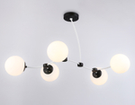Подвесной светильник TR2546/5 WH/BK белый/черный E27/5 max 60W 950*600*450