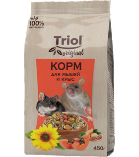 Триол Original для мышей и крыс, 450гр.