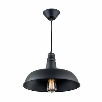 Подвесной светильник 1*Е27 CL450204 чёрный Эдисон Citilux