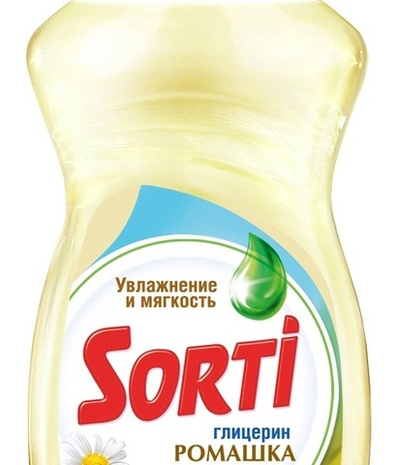 Средство для мытья посуды SORTI ЖМС Глицерин (Ромашка) 450г