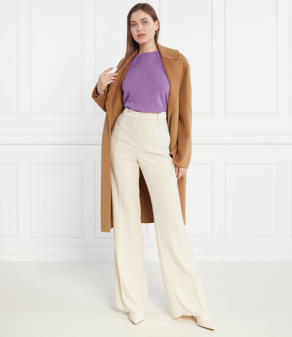 Сетевой свитер Pinko - фиолетовый(101498 A0ZY)