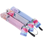 Зонт механический ветроустойчивый, матовая ручка «BESTzontik» микс 4 цвета, длина 25см, d-110см