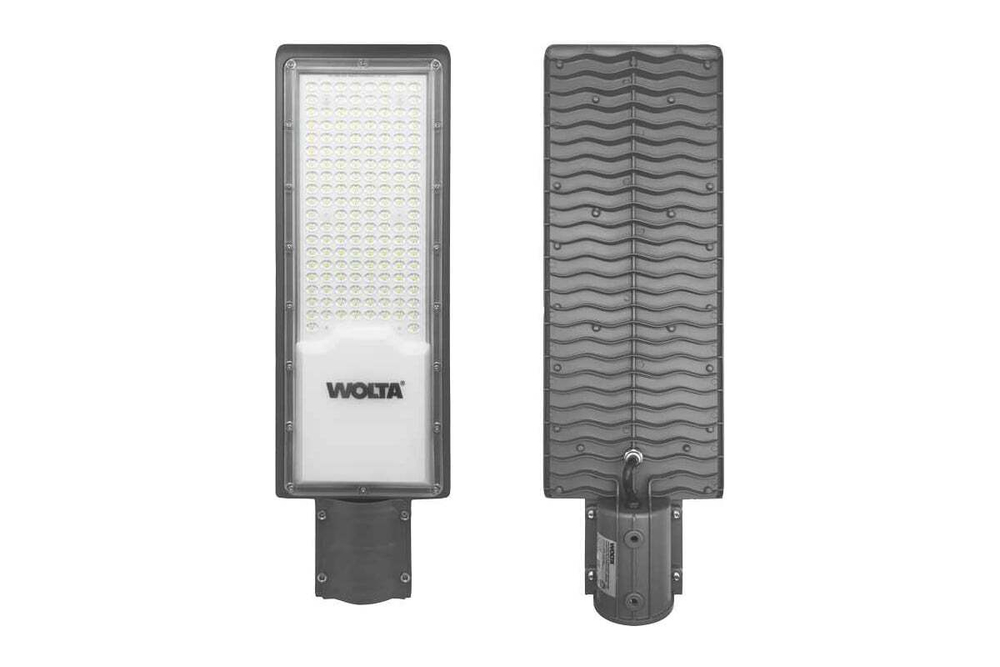 Уличный светильник WOLTA STL-150W/03 150Вт 5700К IP65 18000лм с поворотным кронштейном серый 565х69х165