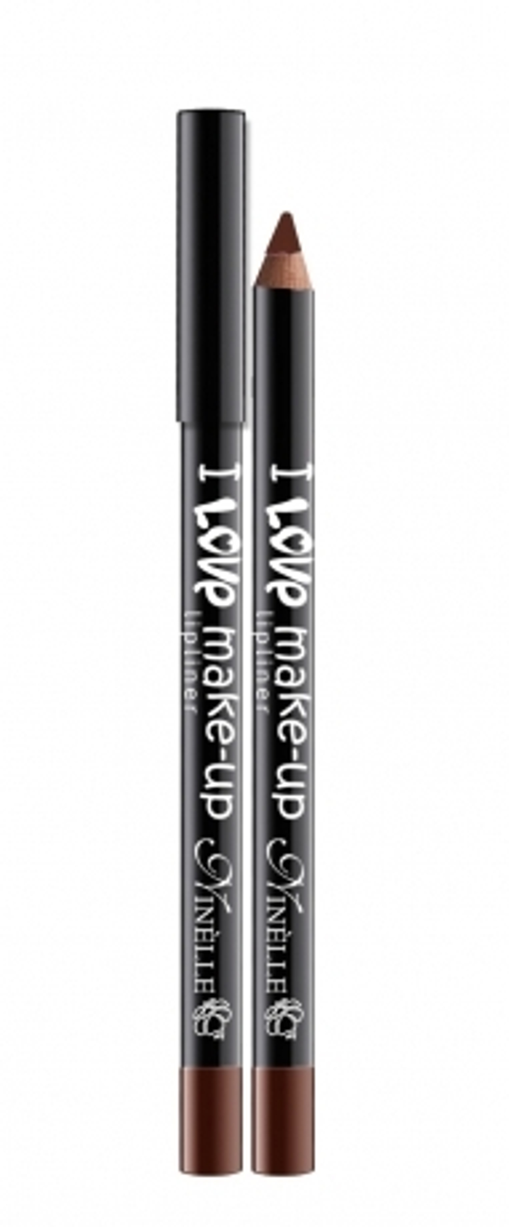 Ninelle Карандаш для губ I Love Make-Up, тон №196, Нежно-сливовый, 1,5 гр