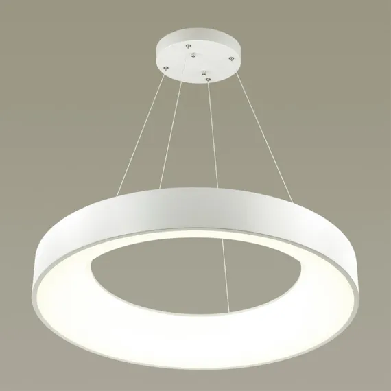4066/50L L-VISION ODL19 000 белый/серый Люстра с ДУ LED 50W 220V SOLE