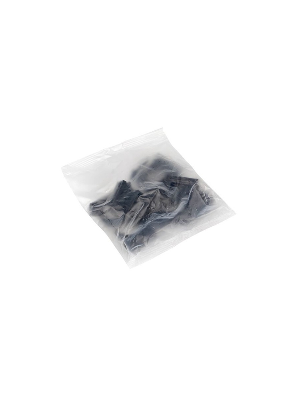 Держатель для труб (клипса) d25мм черн. (уп.10шт) Plast EKF derj-z-25b