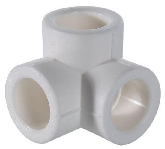 Тройник двухплоскостной Valtec 25 мм полипропиленовый (VTp.738.0.025)