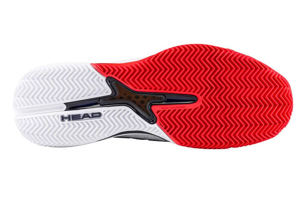 Мужские теннисные кроссовки Head Revolt Pro Clay 5.0 - white/navy