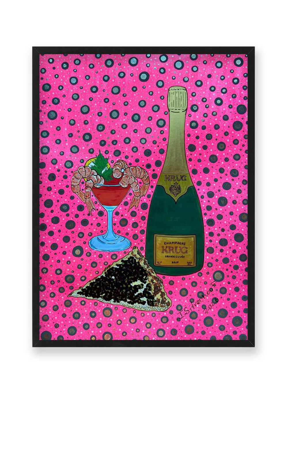 SILVERHOOF JULIA КАРТИНА "SHRIMP COCKTAIL"