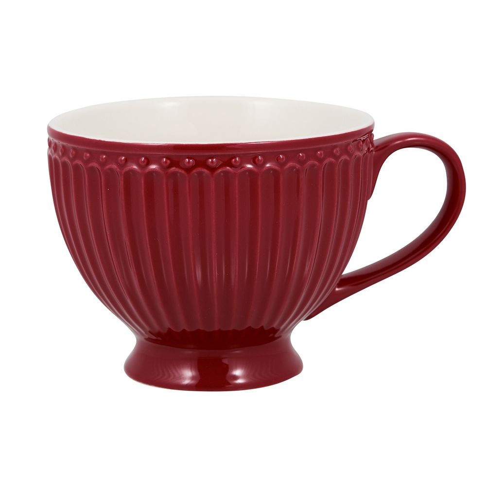 Чайная чашка Alice claret red, 400 мл