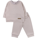 Костюм для девочек футер 3х нитка петля 8438300101 р.104-110 (Юлла)