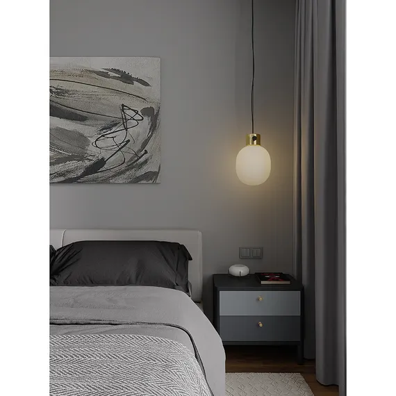 Тумба прикроватная saga, hordur, 55х40х50 см, черная