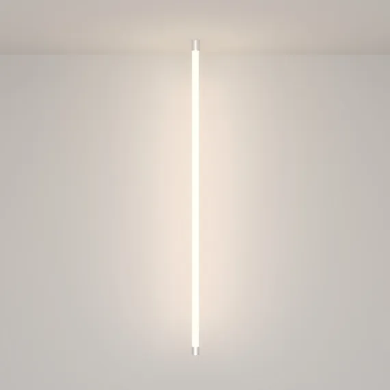 Набор для вертикального накладного монтажа круглого неона 360° D18 серебро Led Strip 201150