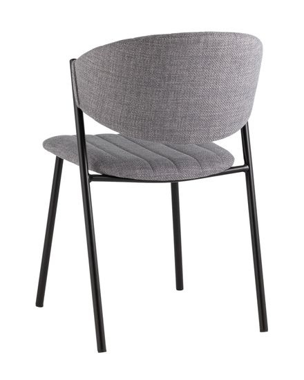 Стул Харпер ткань рогожка серый