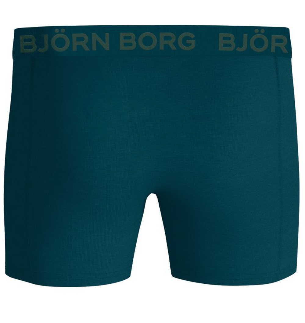 Мужские спортивные боксеры Bjorn Borg Cotton Stretch 3P - green/blue/red
