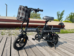Электровелосипед раскладной Z-1 black